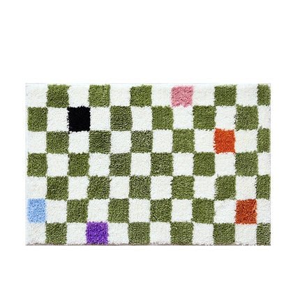 Junips | Fluffy Chessboard Carpet