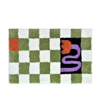 Junips | Fluffy Chessboard Carpet