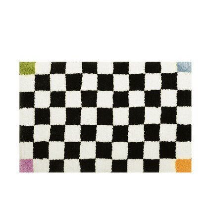 Junips | Fluffy Chessboard Carpet