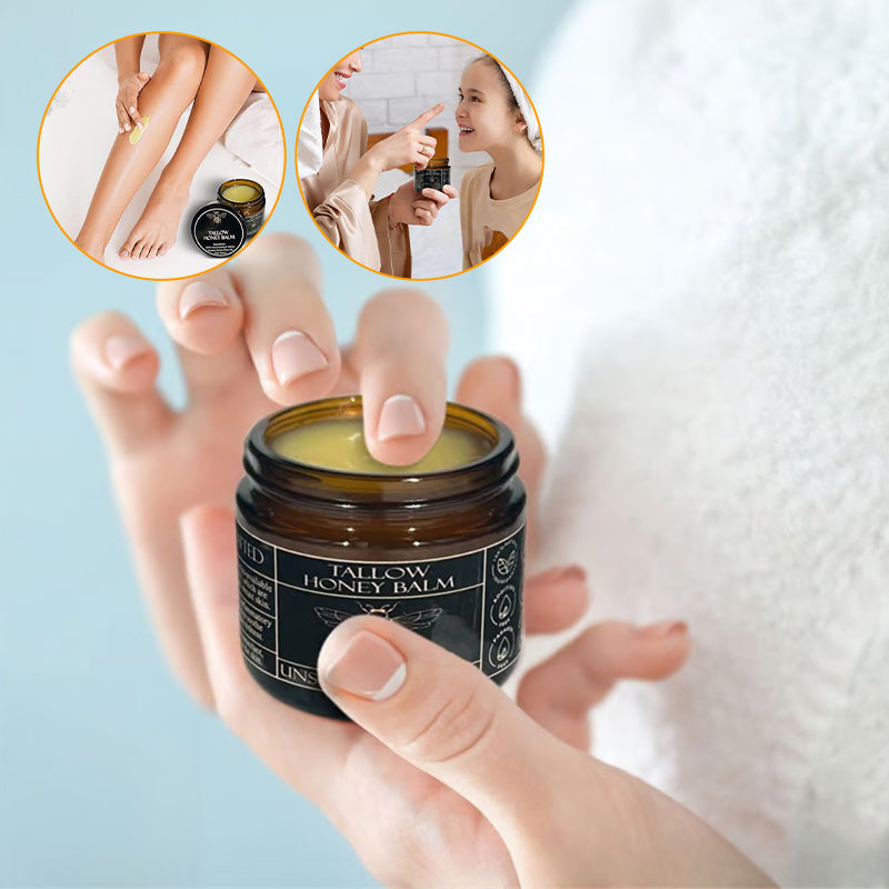 Junips | Beef fat beeswax and honey face cream
