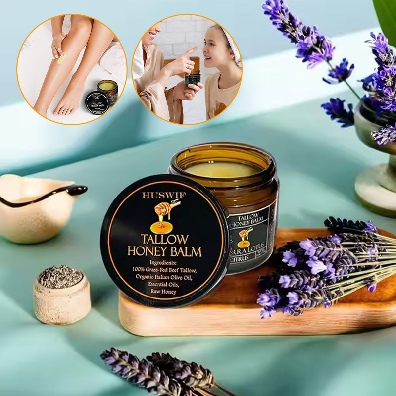 Junips | Beef fat beeswax and honey face cream