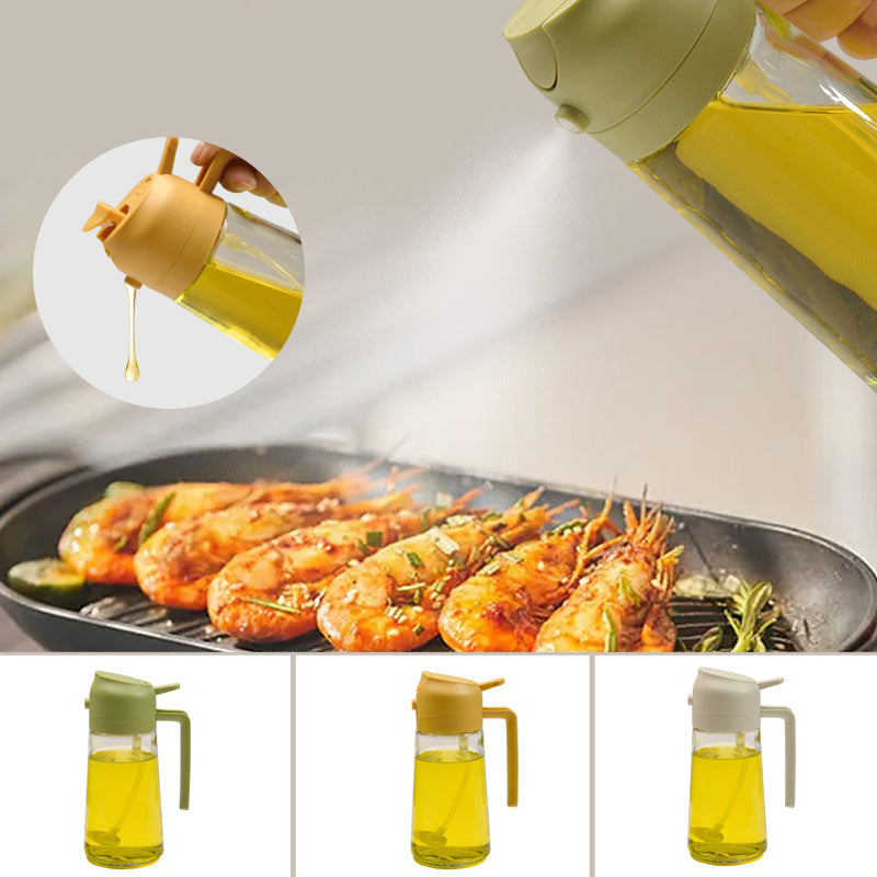 Junips | 2-in-1 Glass Oil Sprayer and Dispenser