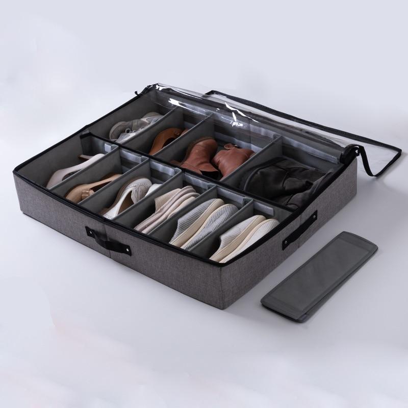 Junips | Foldable Shoe Box Organizer and Shoe Storage