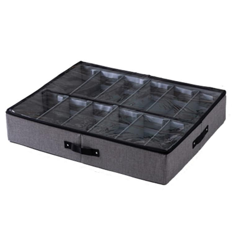 Junips | Foldable Shoe Box Organizer and Shoe Storage