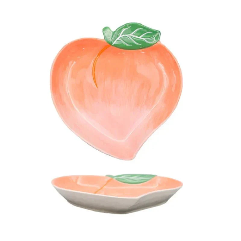 Junips | Vegetable Shapes Ceramic Salad Plate