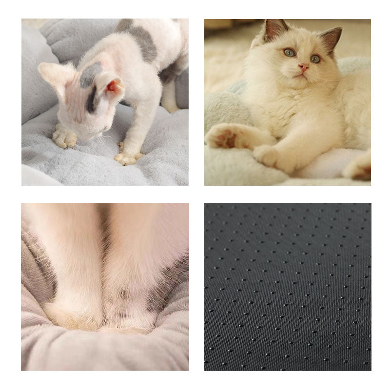Junips | Deep Sleep Flower Shape Cat Bed
