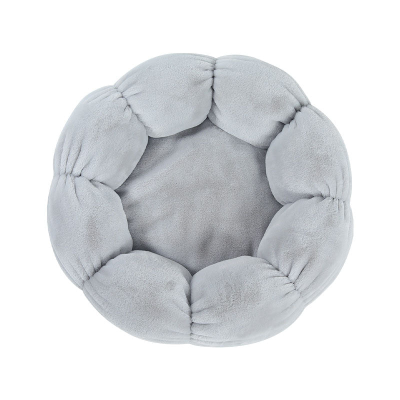 Junips | Deep Sleep Flower Shape Cat Bed