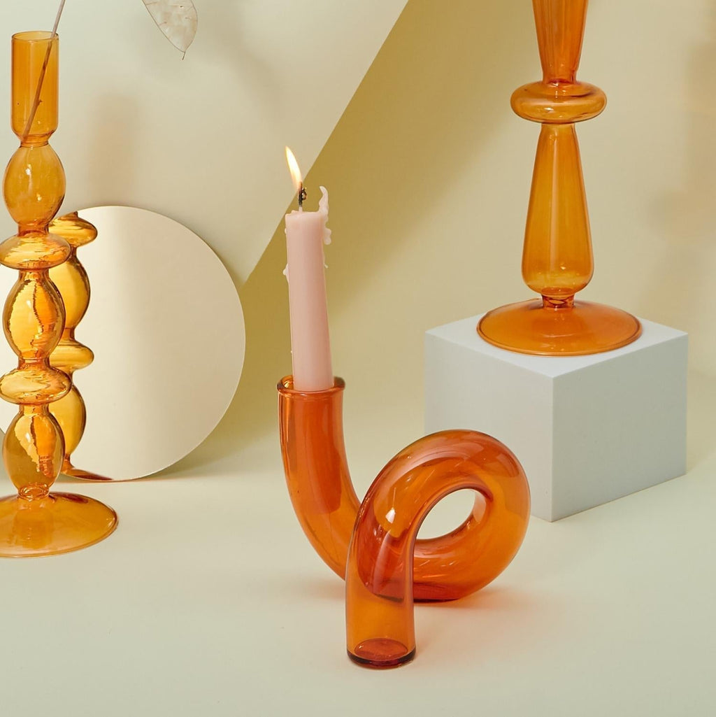 Junips | Glass vase candle holder