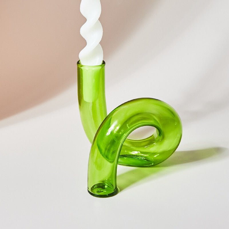 Junips | Glass vase candle holder