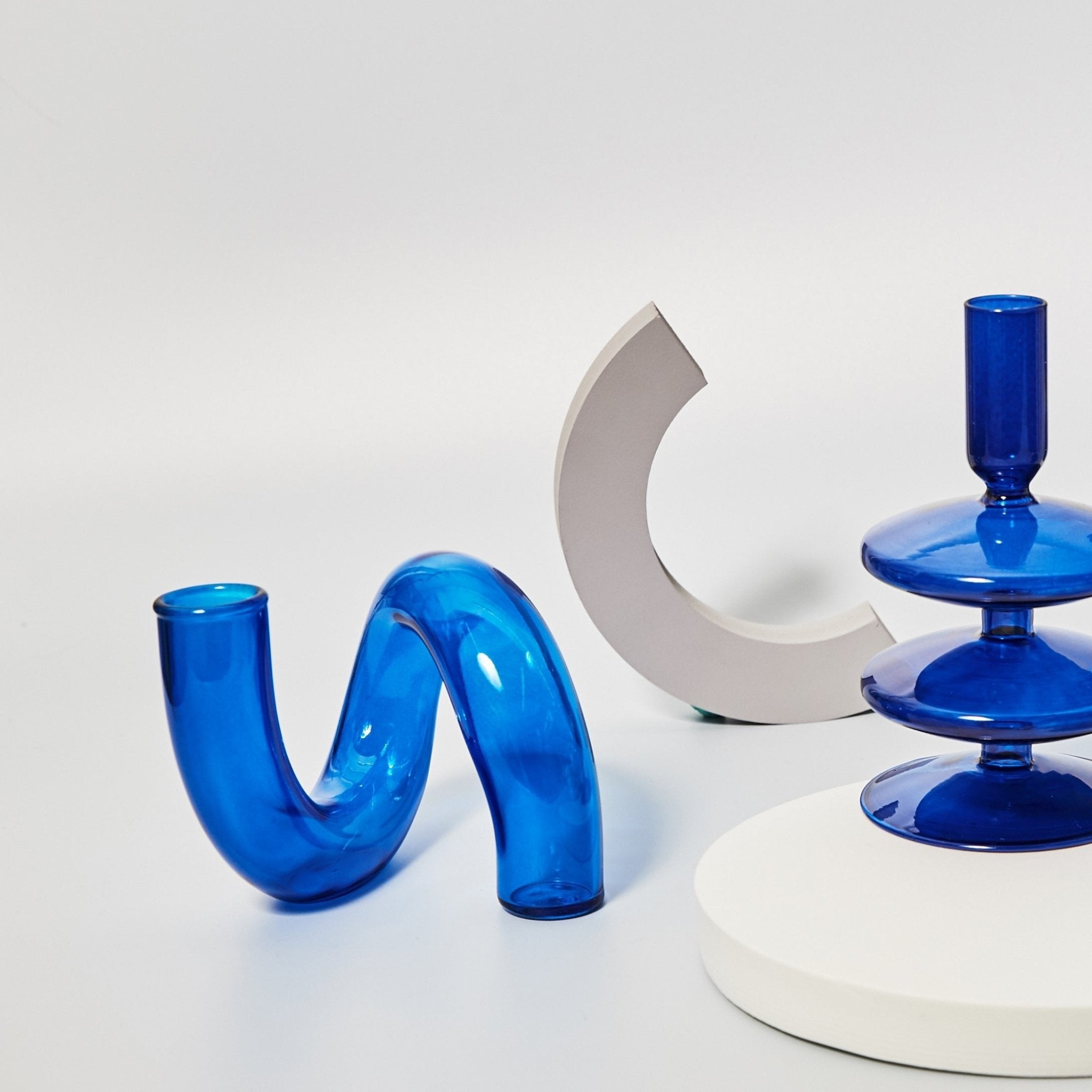 Junips | Candle holder made of glass vase
