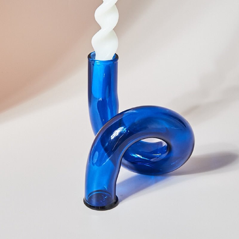 Junips | Glass vase candle holder