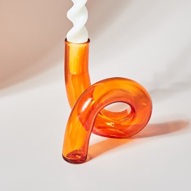 Junips | Candle holder made of glass vase