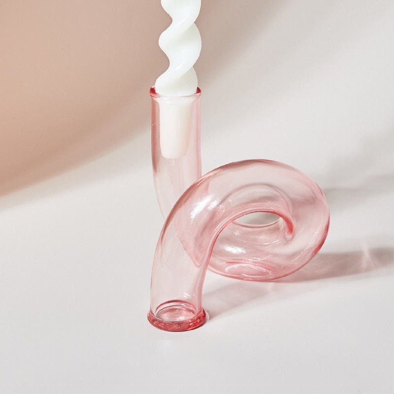 Junips | Glass vase candle holder