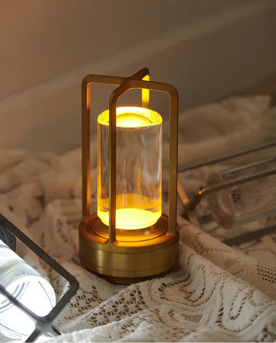 Junips | Warm LED Cordless Table Lamp – Battery Operated Nordic Design - LED with Touch Control, Suitable for Bedroom, Home, Outdoor - Ideal Night Light