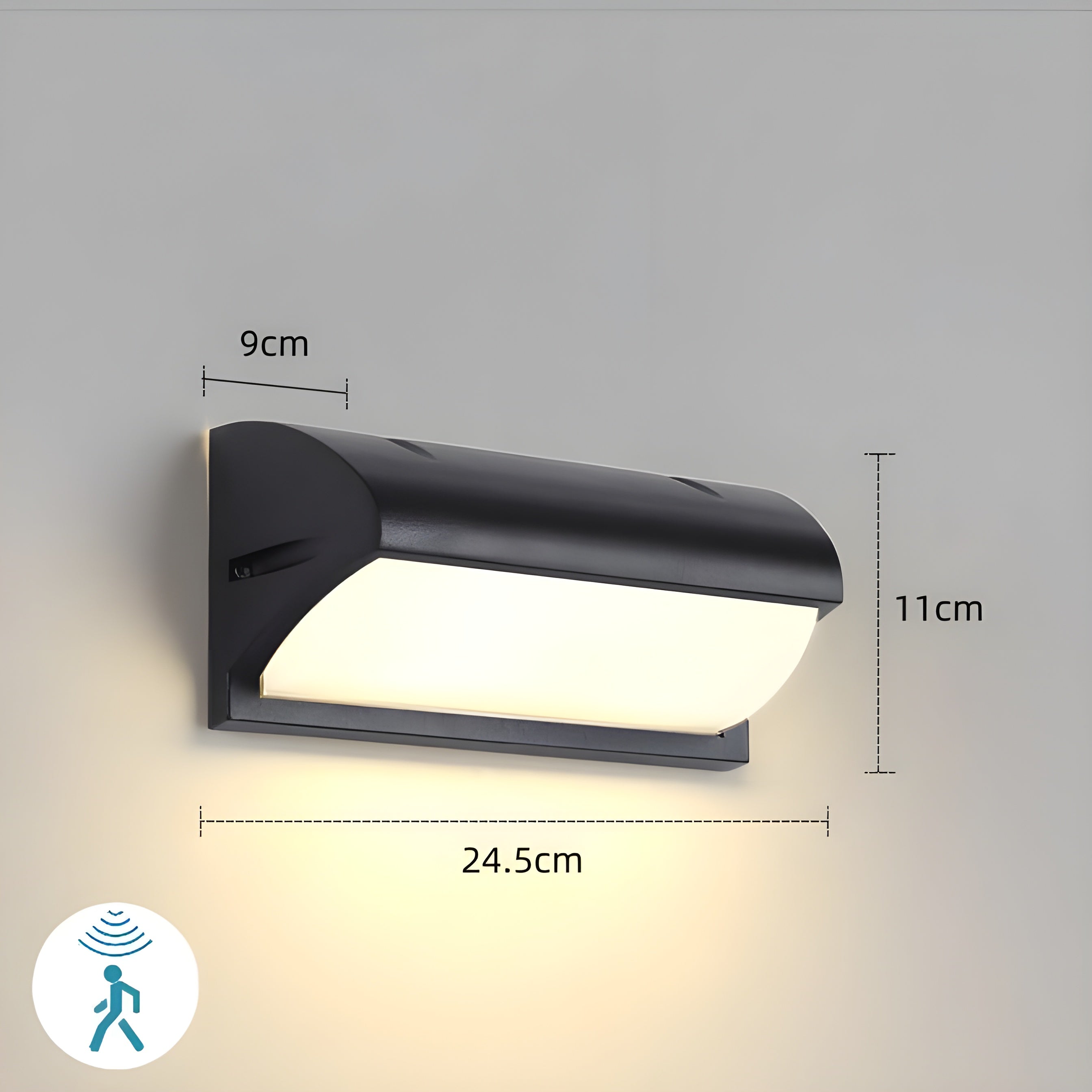 Junips | LED Outdoor Motion Sensor Waterproof Wall Lamp
