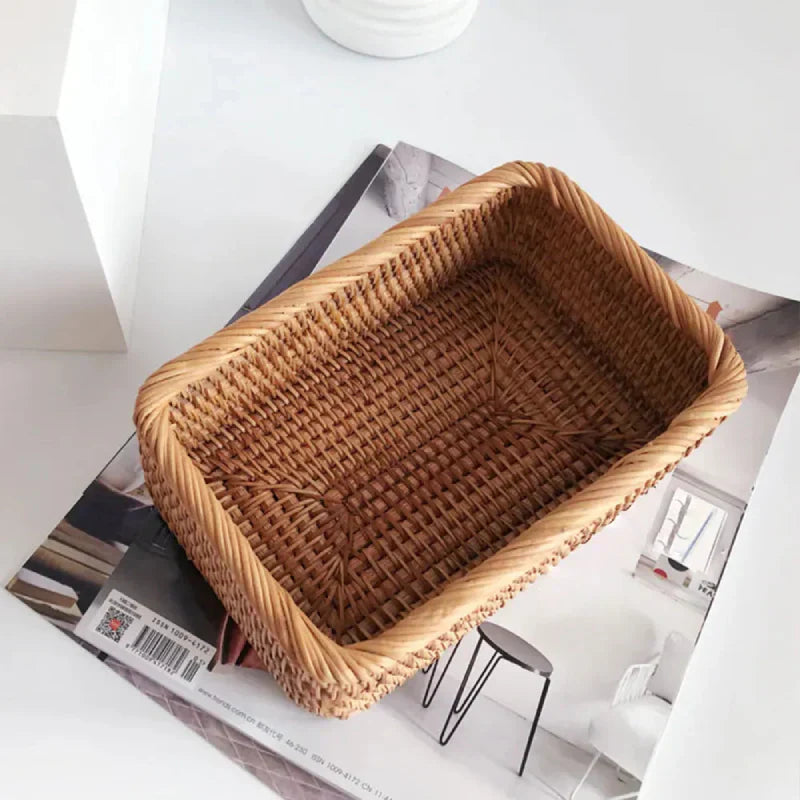 Junips | Handwoven Rattan Willow Basket for Storage