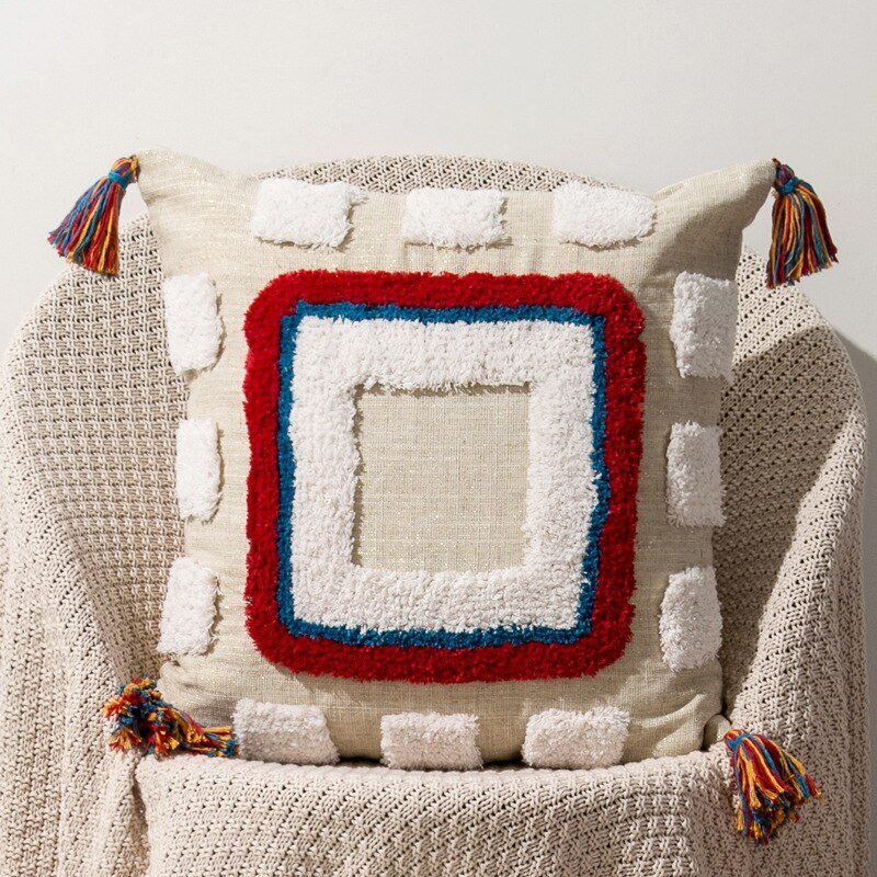 Junips | Handcrafted Moroccan Boho Style Cushion Cover