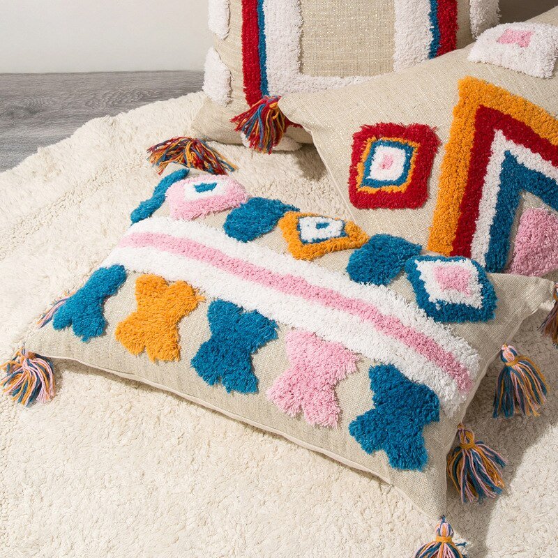 Junips | Handcrafted Moroccan Boho Style Cushion Cover