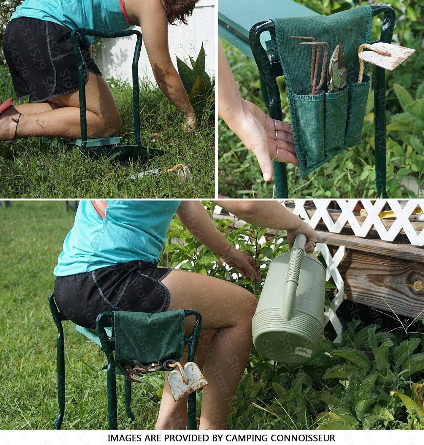 Junips | Gardener's bench - Folding ergonomic kneeling bench