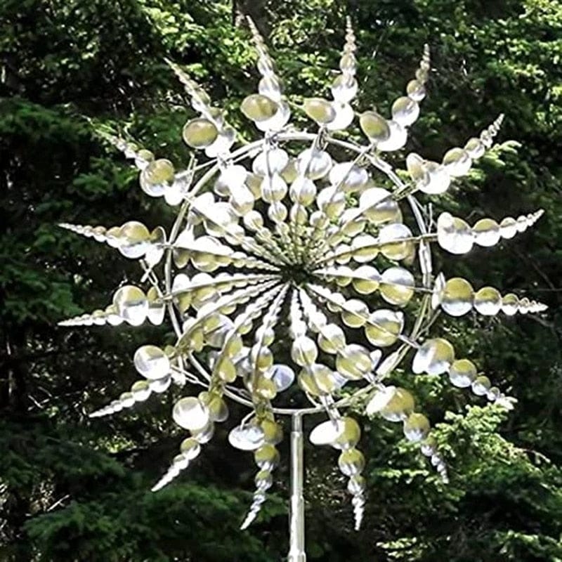 Junips | Unique and magical windmill made of metal | Magical kinetic metal sculpture