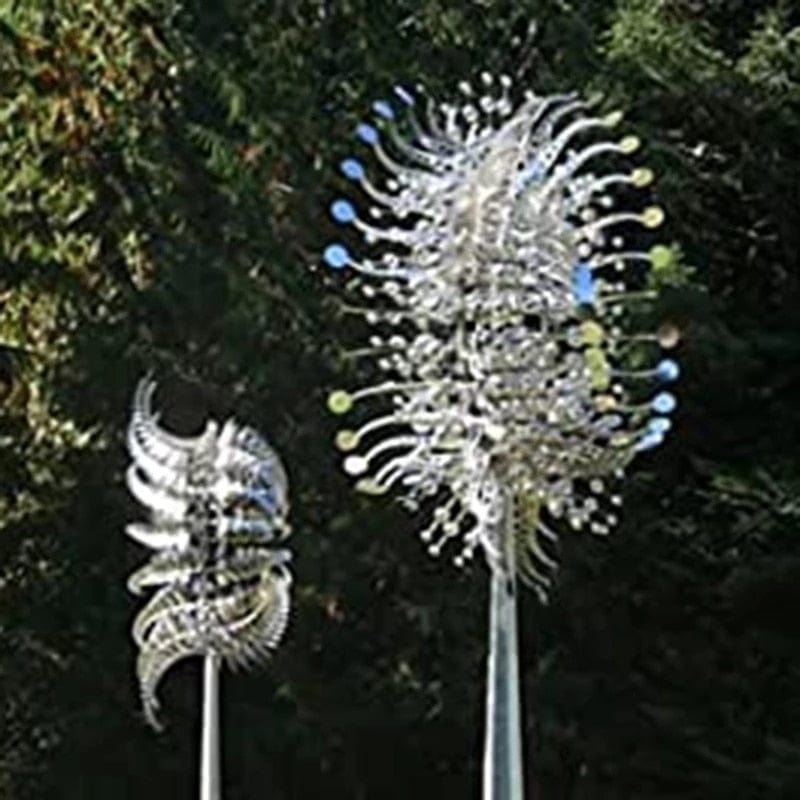 Junips | Unique and magical windmill made of metal | Magical kinetic metal sculpture