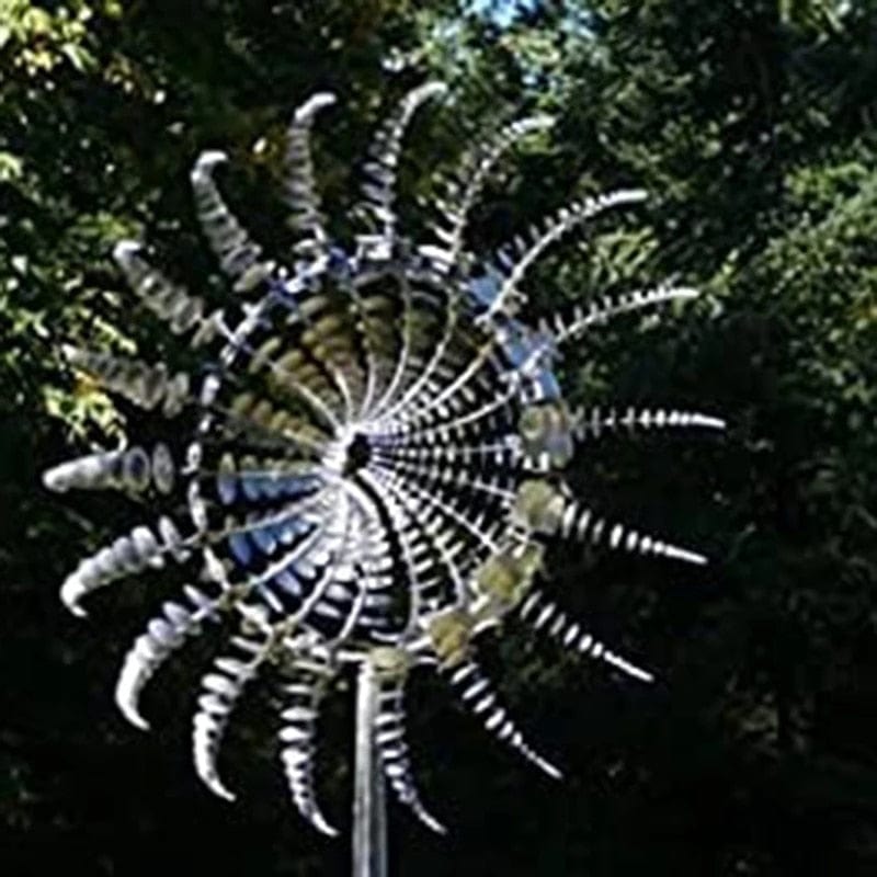 Junips | Unique and magical windmill made of metal | Magical kinetic metal sculpture