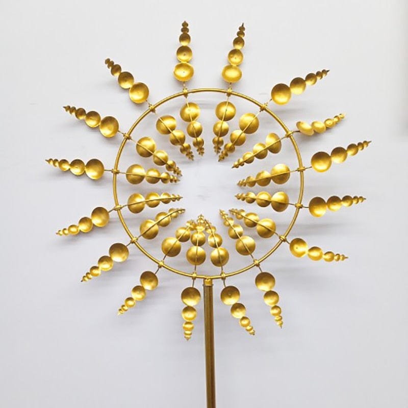 Junips | Unique and magical windmill made of metal | Magical kinetic metal sculpture