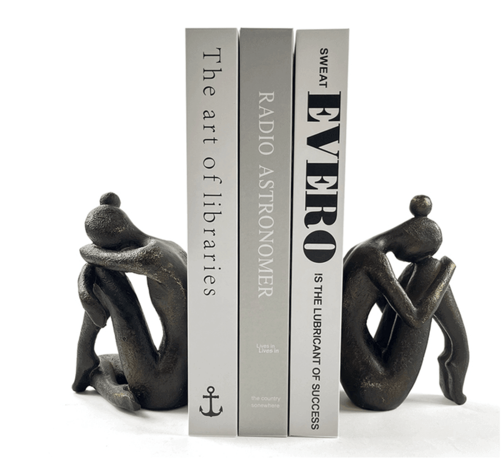 Junips | Human-shaped resin bookends set