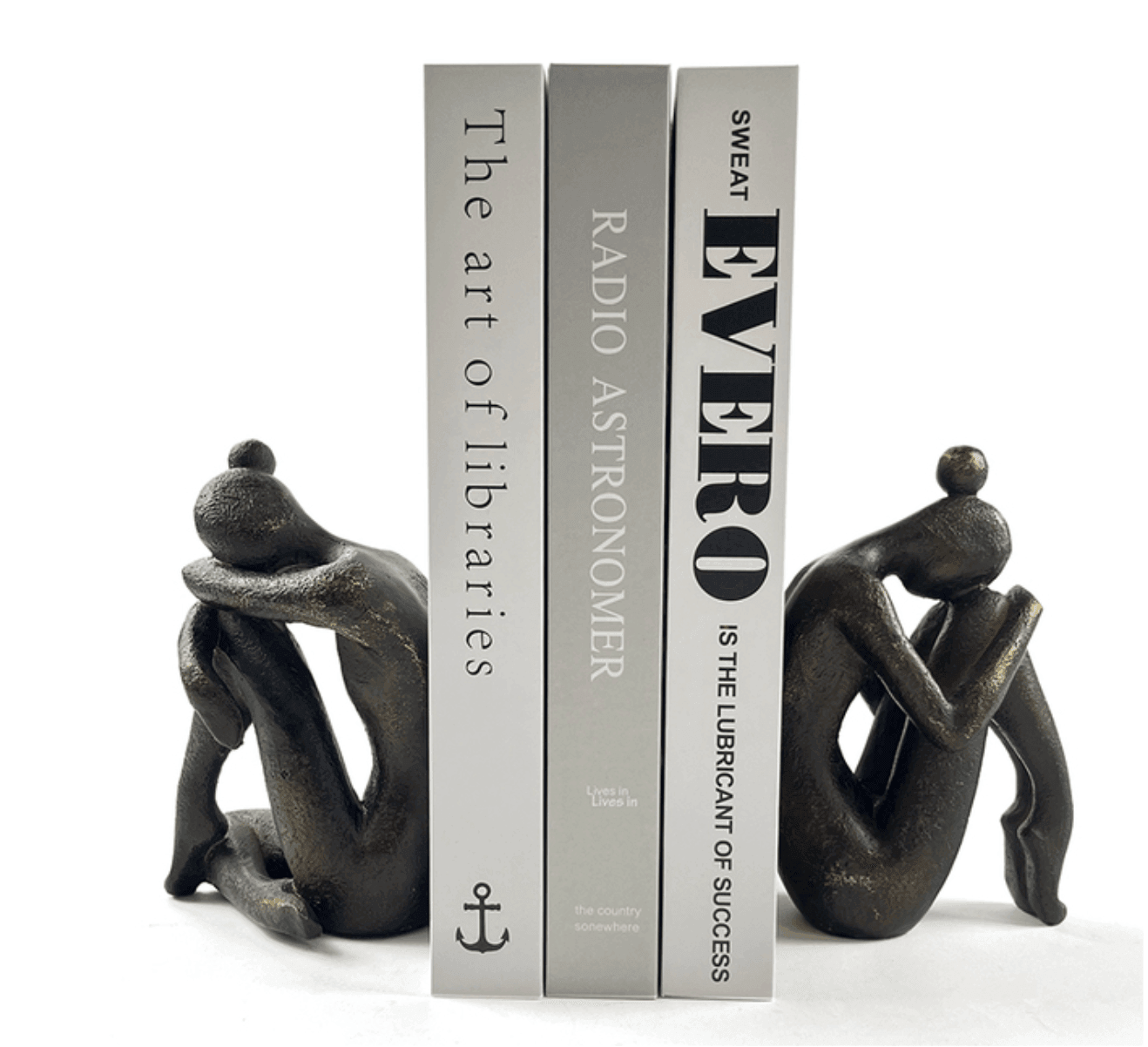 Junips | Human-shaped resin bookends set