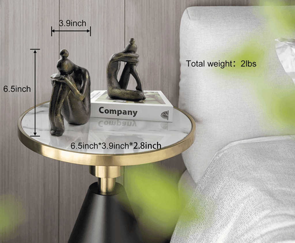 Junips | Human-shaped resin bookends set