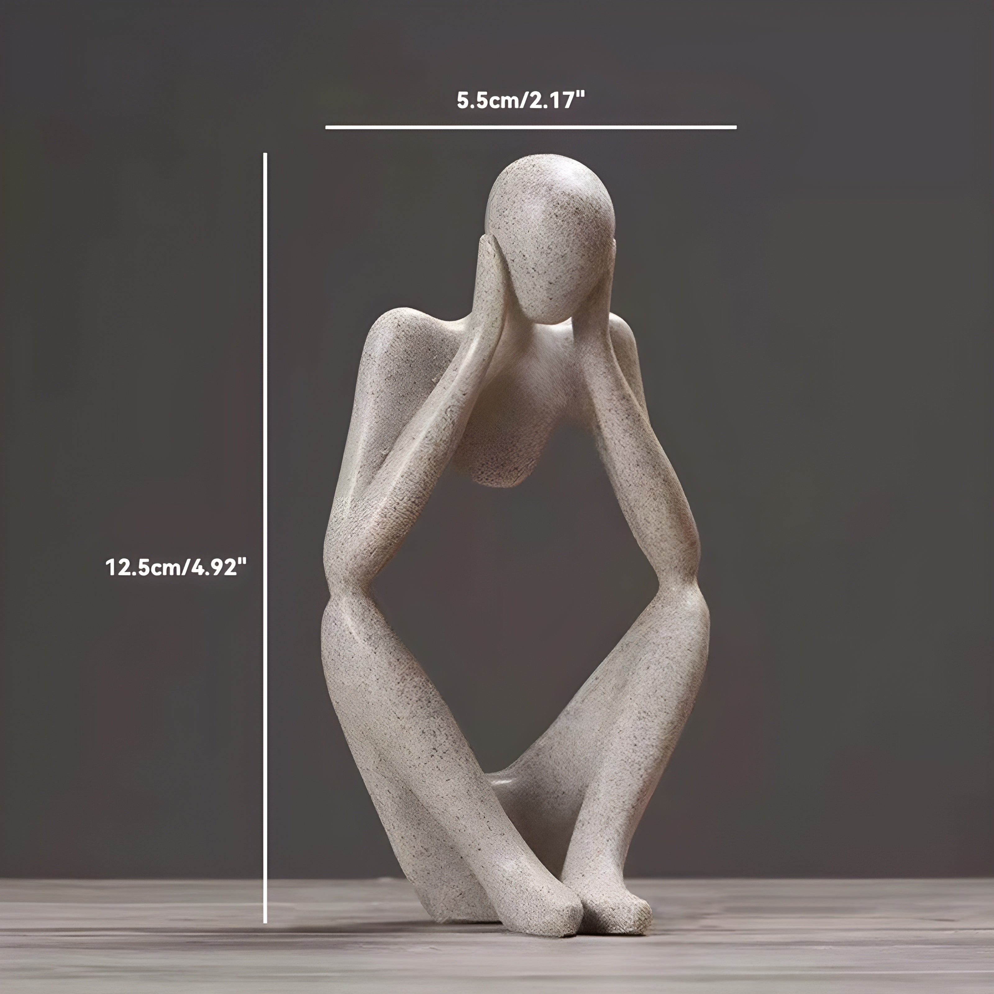 Junips | Abstract Thinker Sculpture Home Decor