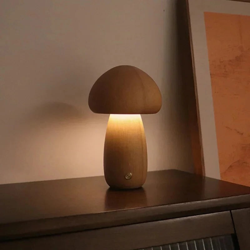 Junips | Mushroom Night Light Bedside Lamp