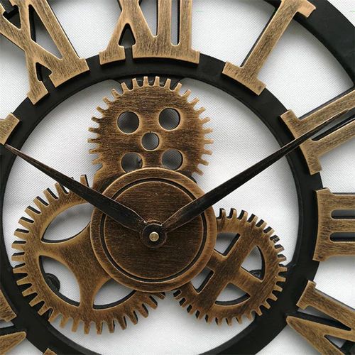 Junips | Wall clock in industrial style