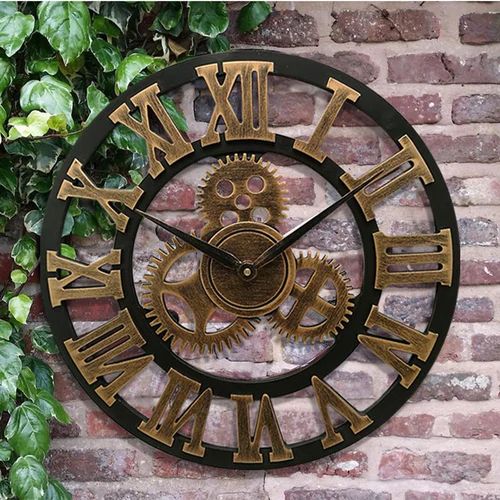 Junips | Wall clock in industrial style