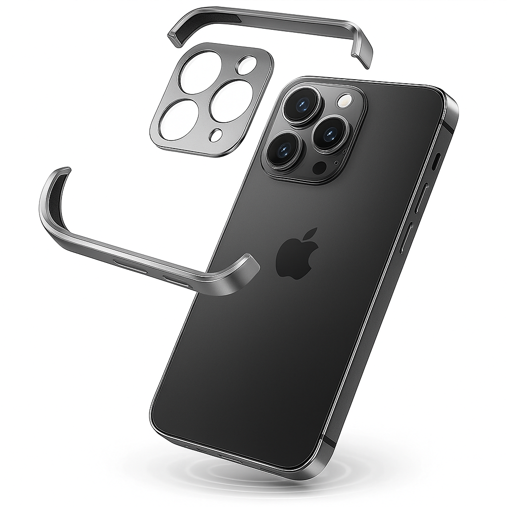 Junips | Phone Case Minimalist Slim Protective Metal Cover
