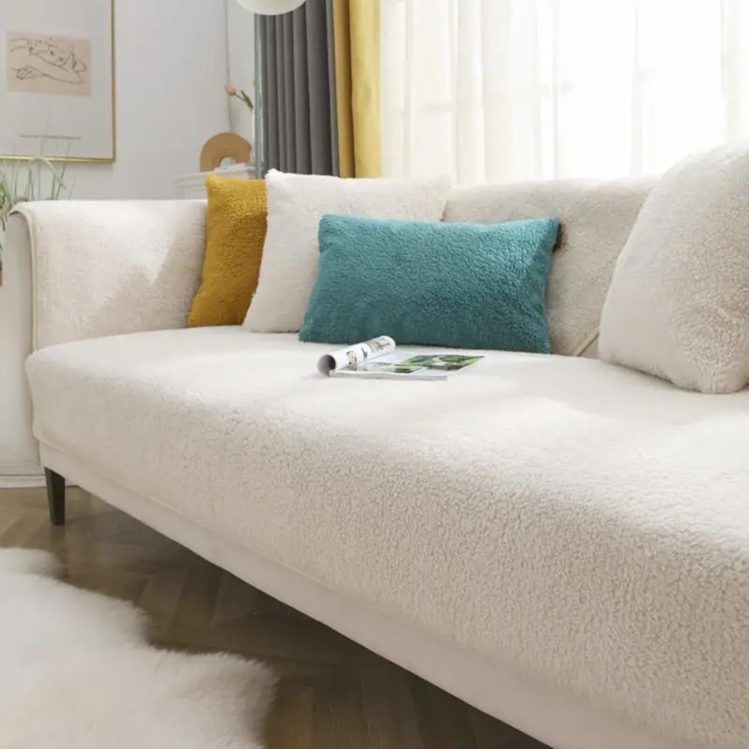 Junips | Fleece Sofa Cover Waterproof Non Slip