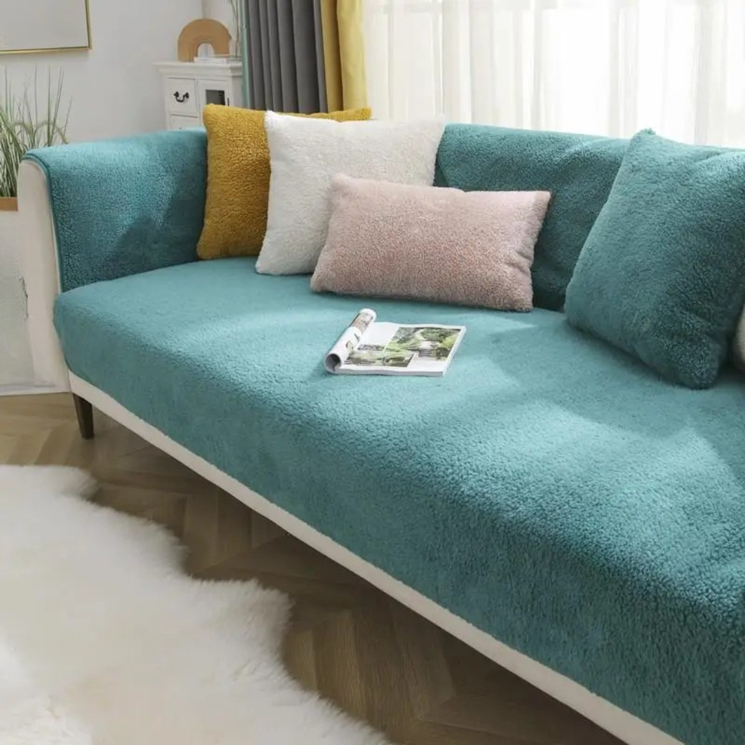 Junips | Fleece Sofa Cover Waterproof Non Slip