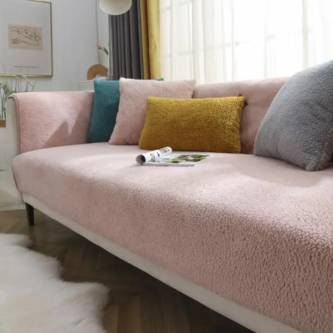 Junips | Fleece Sofa Cover Waterproof Non Slip