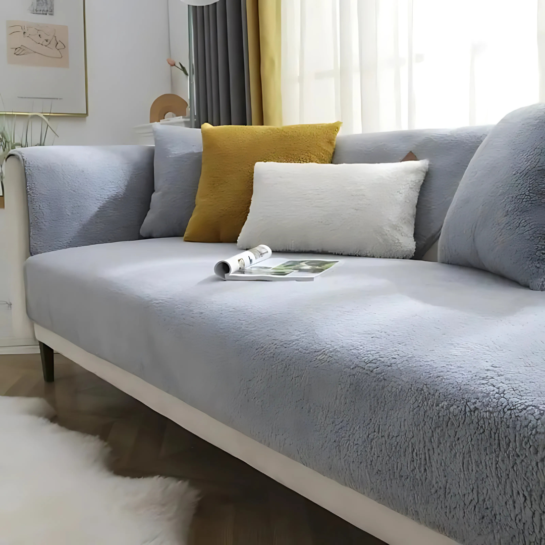 Junips | Fleece Sofa Cover Waterproof Non Slip