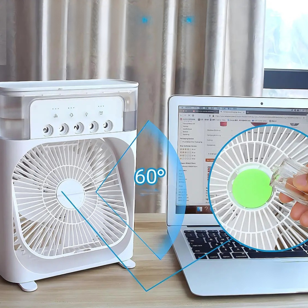Junips | Air Cooler Fan with Night Light Feature
