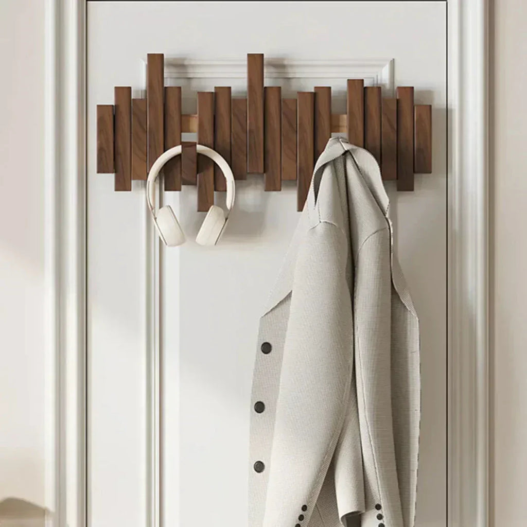 Junips | Wall coat rack made of wood piano – Practical and elegant for organizing your entryway