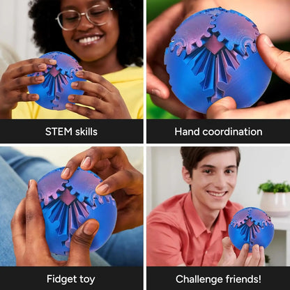 Transform Spin: Gear Ball Fidget Toy