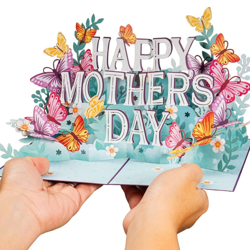 Paper Love Pop-Up Bouquet Card