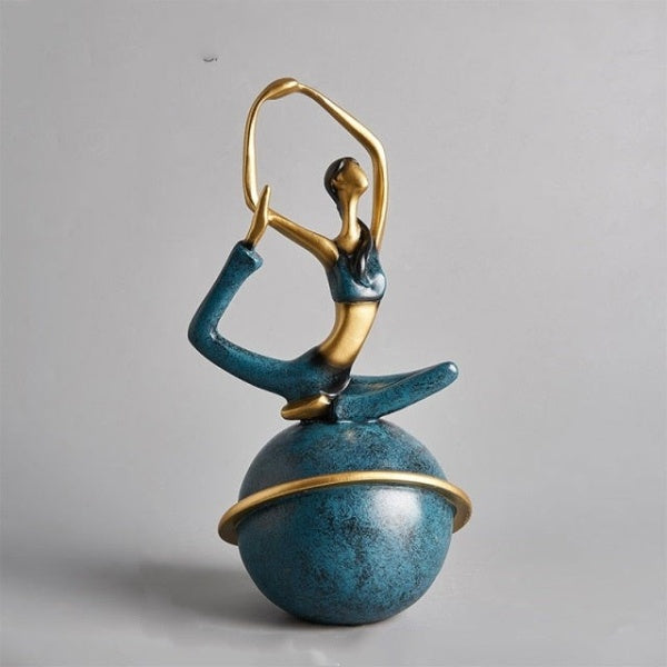 Junips | Yoga Lady Figurine Sculpture