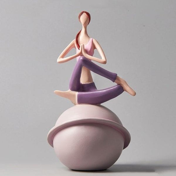 Junips | Yoga Lady Figurine Sculpture