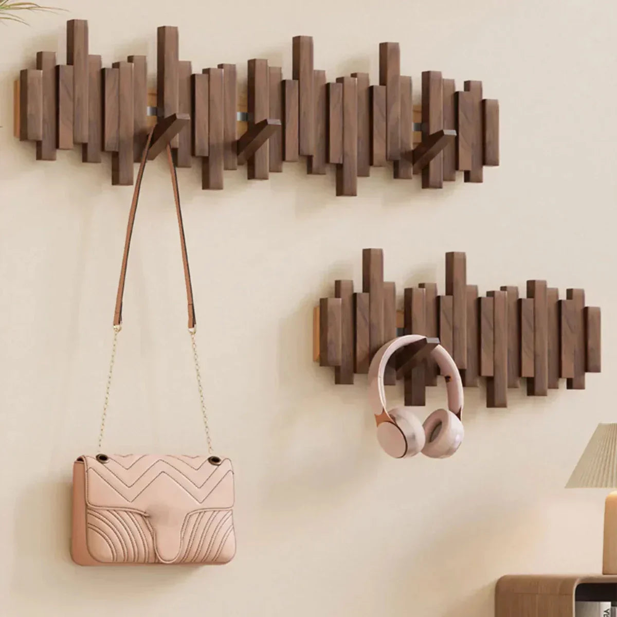 Junips | Wall coat rack made of wood piano – Practical and elegant for organizing your entryway