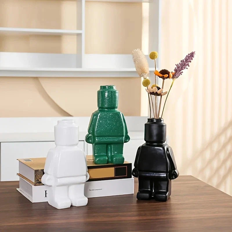 Junips | Lego-Vase made of ceramic
