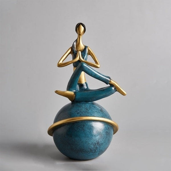 Junips | Yoga Lady Figurine Sculpture