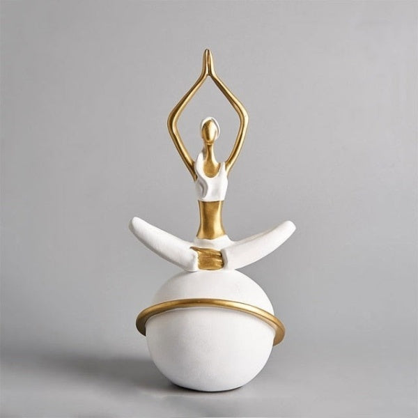 Junips | Yoga Lady Figurine Sculpture