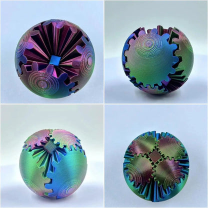 Transform Spin: Gear Ball Fidget Toy